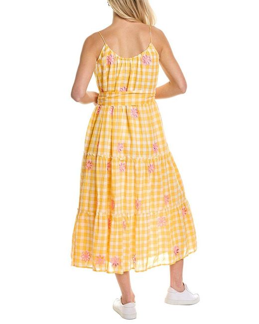 Sundress Yellow Maureen Dress