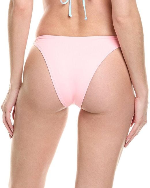 LSPACE Pink Leilani Bitsy Swim Bottom
