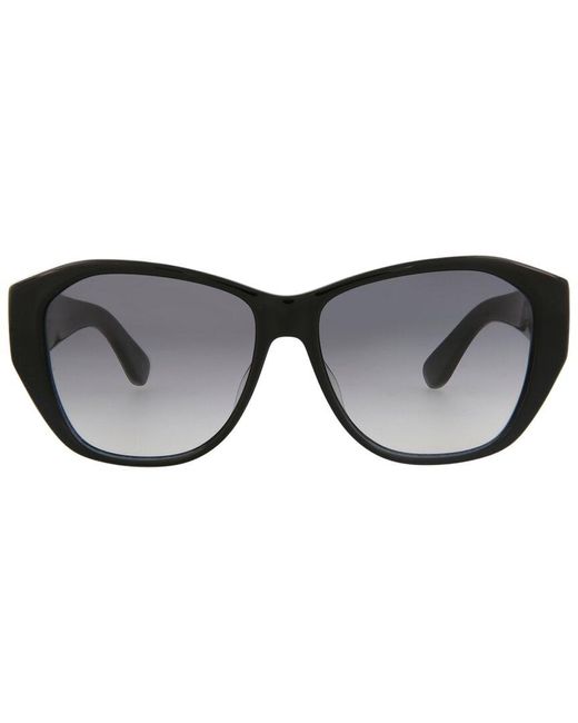 Saint Laurent Black Slm8 56mm Sunglasses