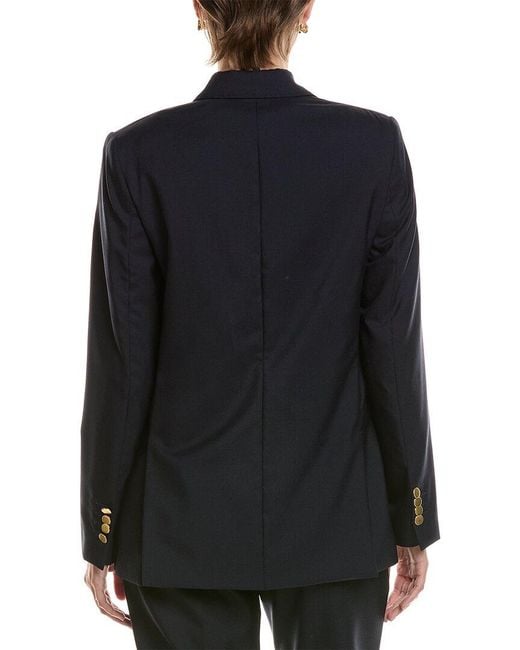 Officine Generale Black Mathilde Wool Jacket