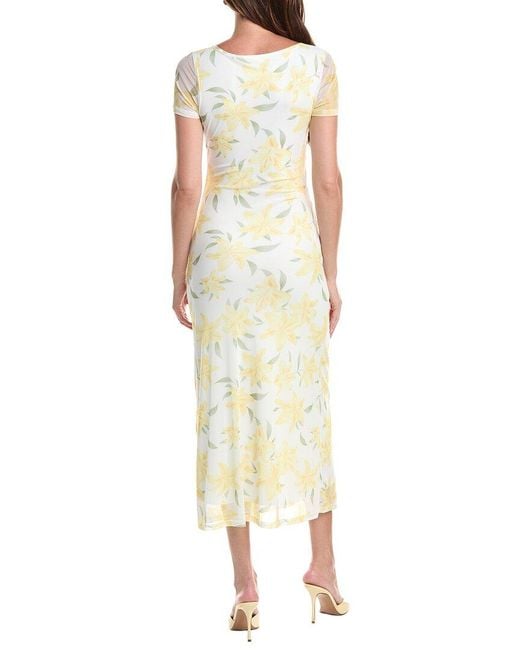 IPPONELLI Yellow Midi Dress