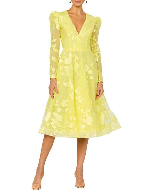HELSI Yellow Parker Midi Dress