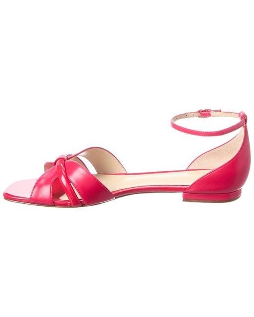 Alexandre Birman Pink New Sue Leather Sandal