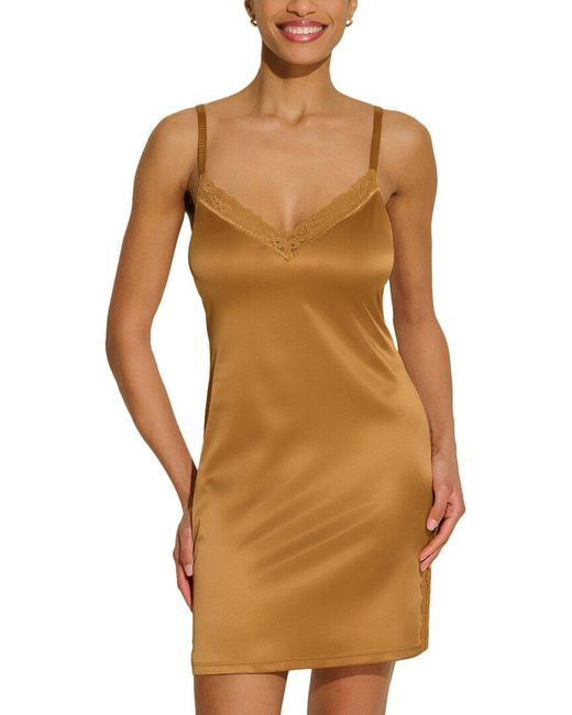Cosabella Brown 2Pc Dena Chemise & G-String Set