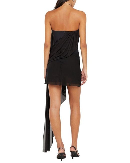 Bec & Bridge Black Danka Mini Dress