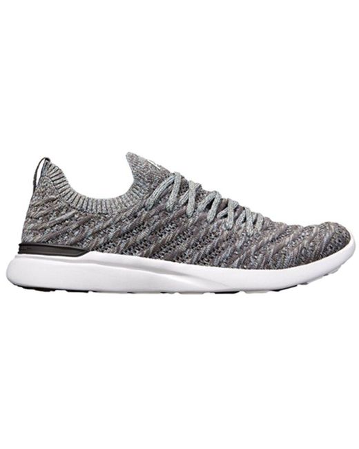 Athletic Propulsion Labs Gray Athletic Propulsion Labs Techloom Wave Sneaker for men