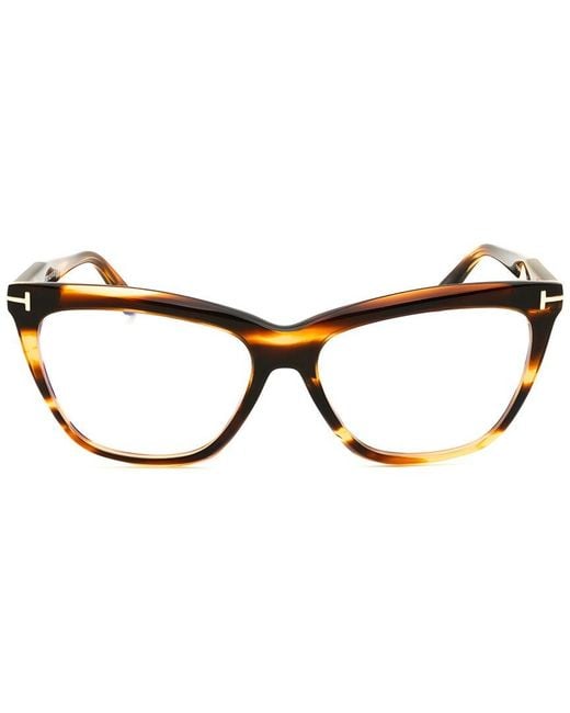 Tom Ford Brown 56Mm Optical Frames