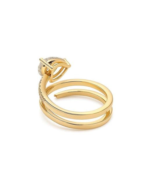 Prince Diamond & Jewelry White 14k 1.95 Ct. Tw. Lab-grown Diamond Wrap Ring