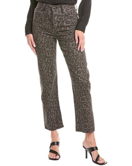Rebecca Minkoff Black Ezra Printed Jean