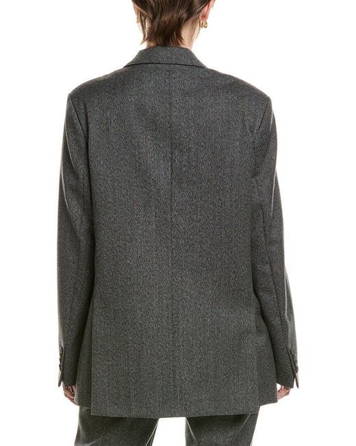 Officine Generale Gray Arca Wool Jacket