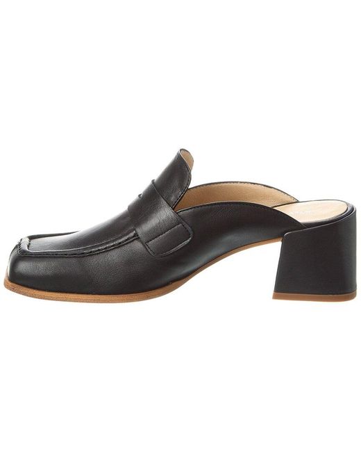 INTENTIONALLY ______ Black Prof Leather Loafer