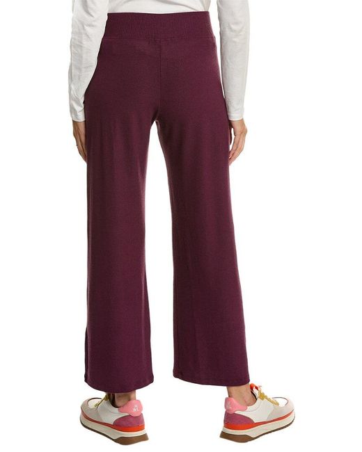 Michael Stars Red Jones Wide Leg Pant