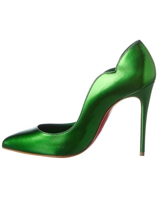 Christian louboutin discount hot chick green