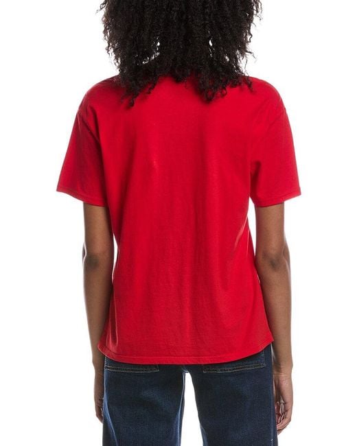 Z Supply Red Love You Boyfriend T Shirt