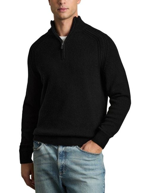 Reiss Black Roberts Sweater for men