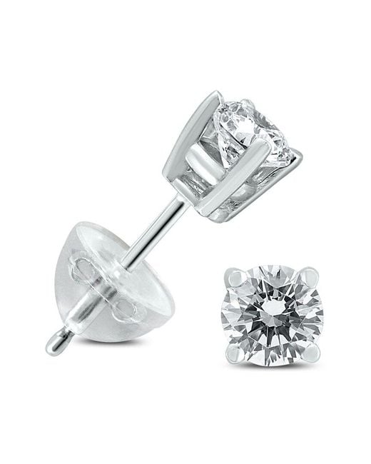 Monary White 14k 0.45 Ct. Tw. Diamond Earrings
