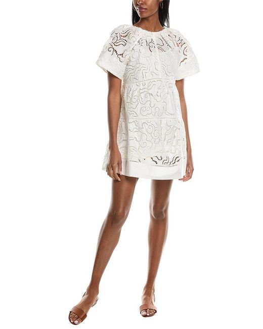 A.L.C. White Camila Mini Dress
