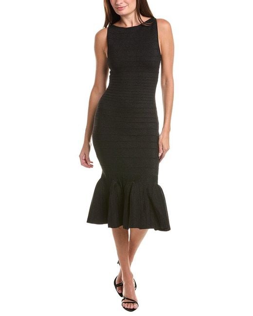 retroféte Black Marta Knit Dress