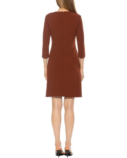 Alexia Admor Red Rio Shift Dress
