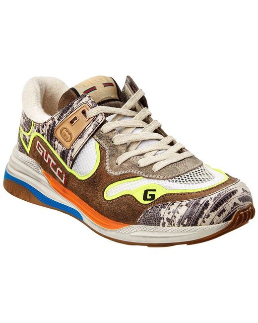 Gucci tejus ultrapace suede sneaker Clearance
