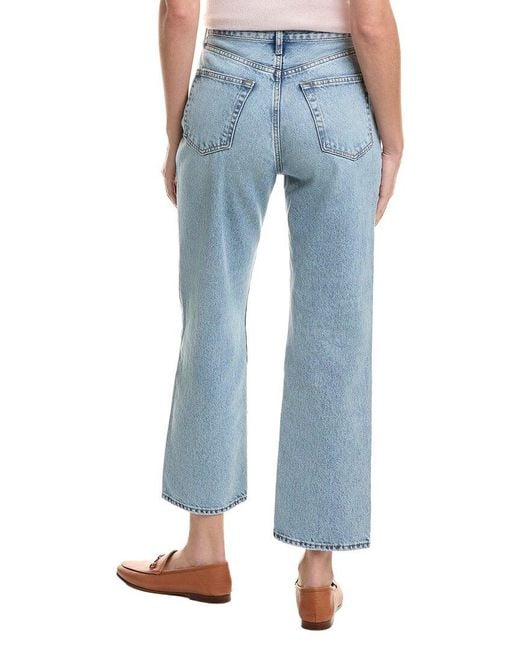 FRAME Blue Le Jane Turbo Crop Jean