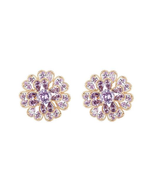 Eye Candy LA Pink The Luxe Collection Cz July Studs