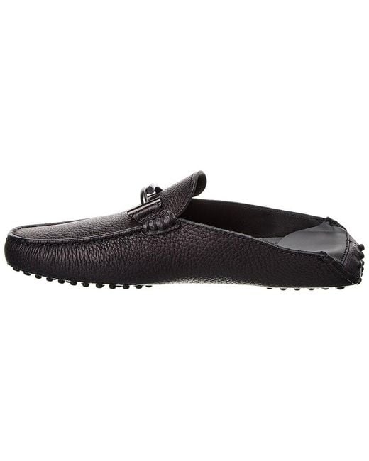 Tod's Brown Leather Loafer for men