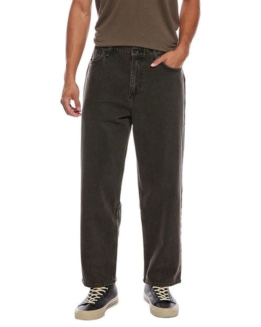 Rag & Bone Black Baggy Authentic Rigid Infuse Jean for men