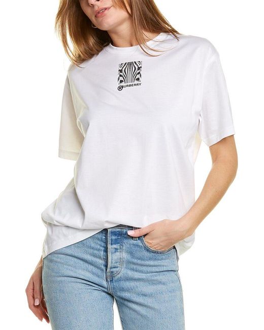 burberry t shirt lyst