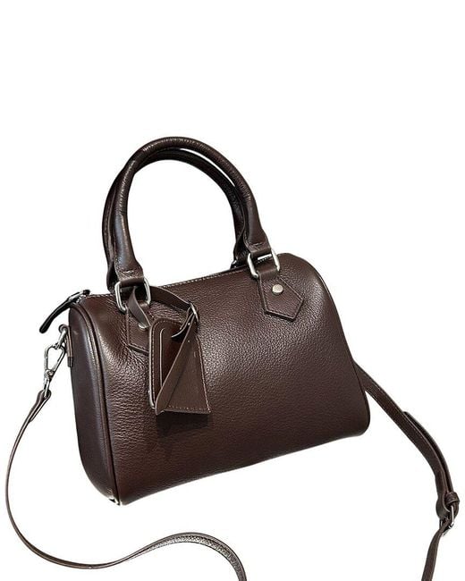 BELLA DESERT Brown Leather Crossbody