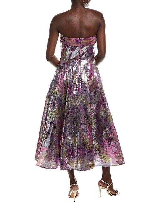 THEIA Purple Eve Dress