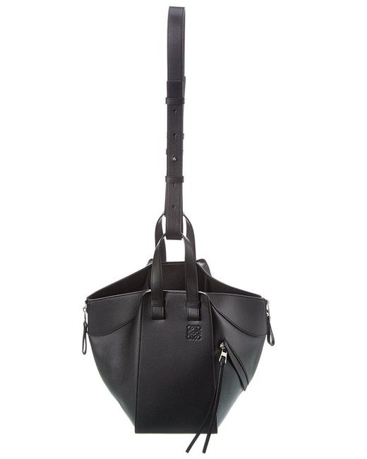 Loewe Black Hammock Small Leather Shoulder Bag