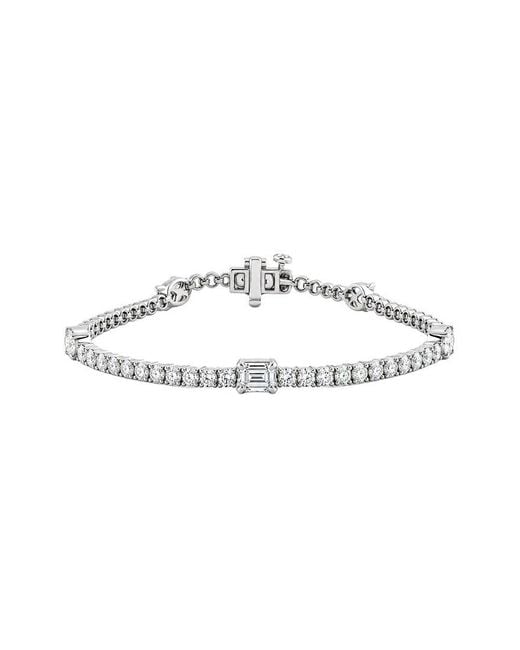 Lab Grown Diamonds White 14K 3.65 Ct. Tw. Lab-Grown Diamond Fashion Bracelet