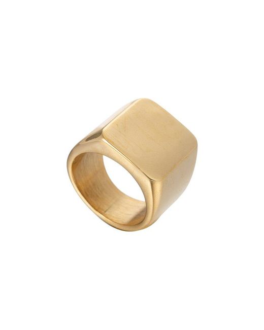 Eye Candy LA Metallic Bruno Square Stack Ring