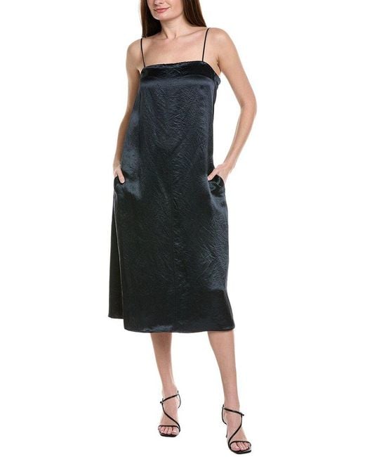 Max Mara Black Aerosi Midi Dress