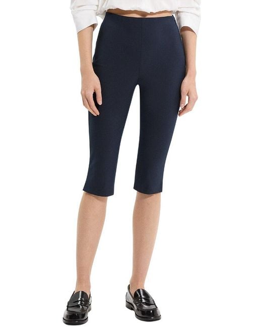 Theory Blue Capri Pant
