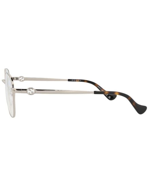 Gucci Metallic 53Mm Optical Frames