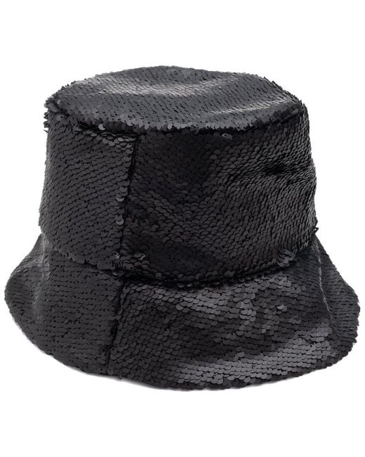 Eugenia Kim Black Yuki Wool-blend Hat