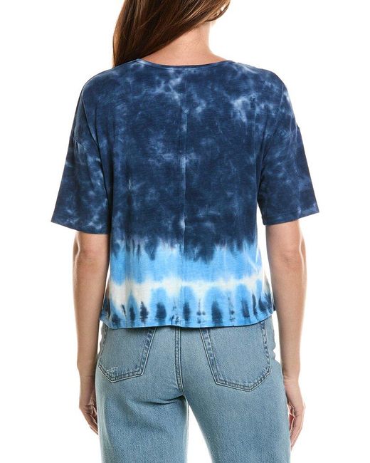 XCVI Blue Lino T-Shirt