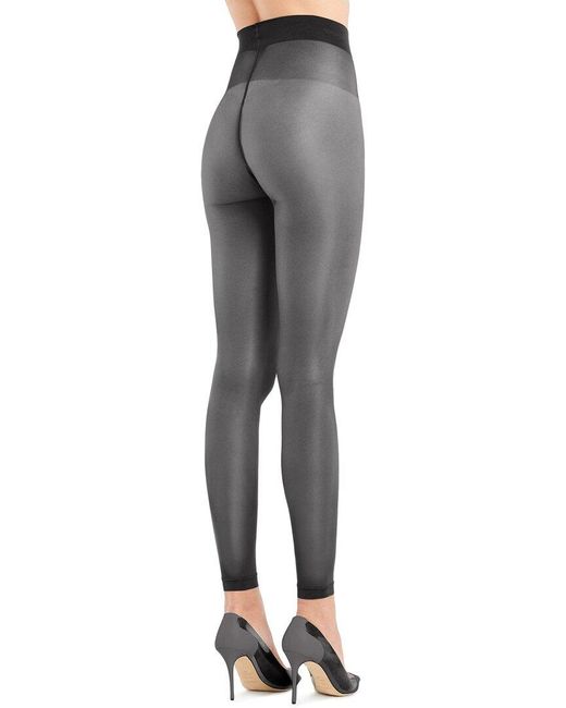 Wolford Gray Satin Touch 20 Tights Leggings