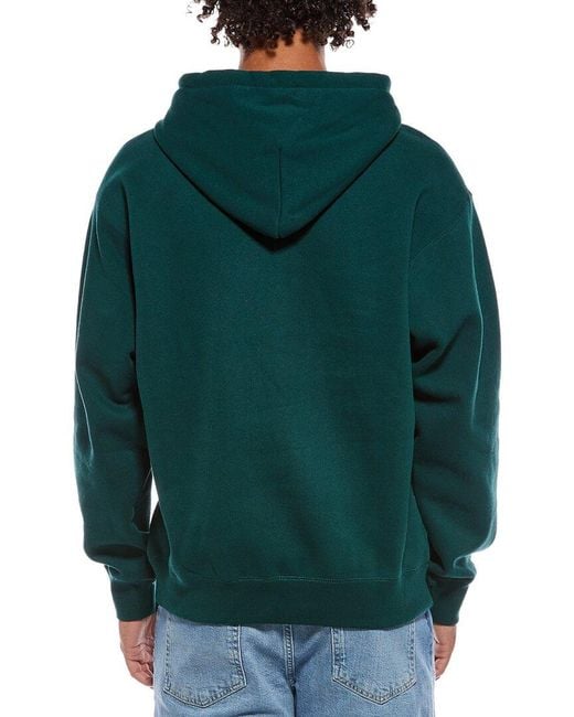 Obey Green Solid Hoodie for men