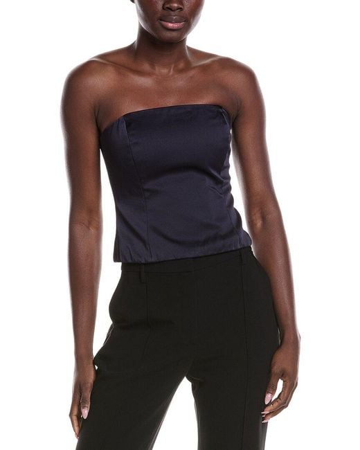 Brunello Cucinelli Blue Tube Top