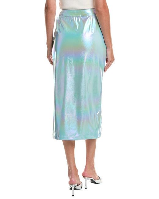 Gracia Blue Pencil Skirt