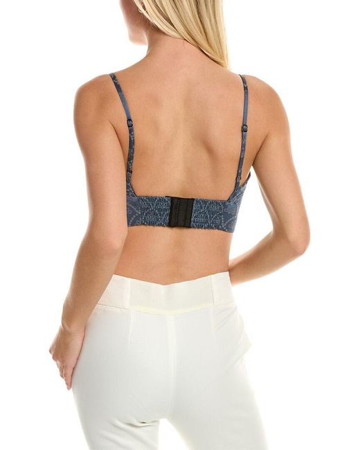 Black Iris Blue The Betty Bralette Top