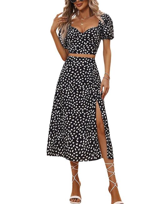 Ensemble 2 Pièces Pinky – Top Et Jupe Colorés – Taille 7 – Neuf Avec étiquettes