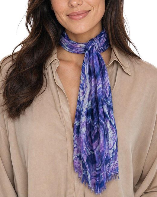 Blue Pacific Blue Roses Neckerchief