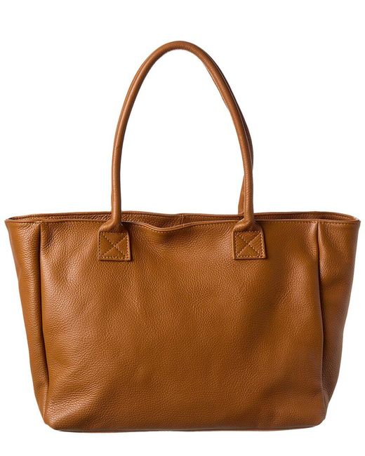 Italian Leather Brown Shoulder Bag