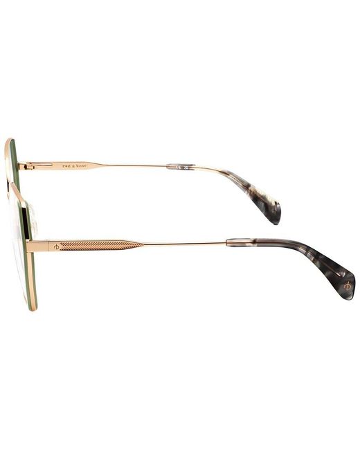 Rag & Bone Metallic Rnb3079 53Mm Optical Frames