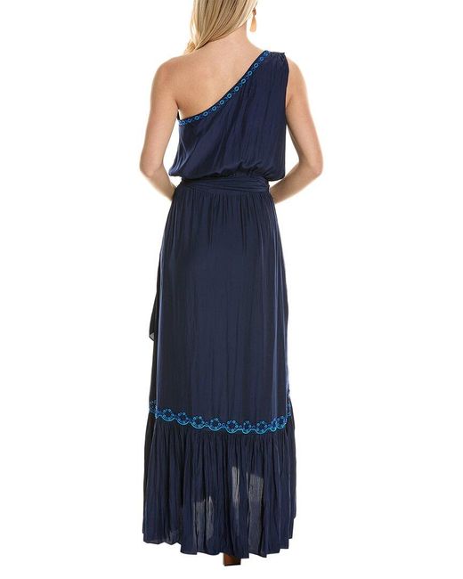 Ramy Brook Blue Nicola Maxi Dress