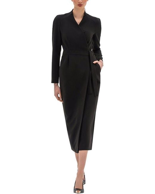 BGL Black Midi Dress